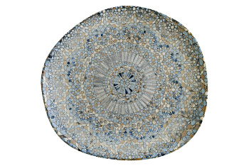 Тарелка d=290 мм. Мозаик, форма Ваго Bonna /1/6/396/ 
