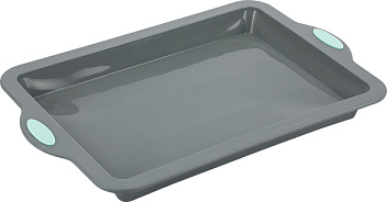 Форма для выпечки 38*25 см. h=3,7 см. силикон /1/ АКЦИЯ