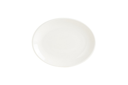 Блюдо овальное 200*160 мм. Белый, форма Мув Bonna /1/12/ ЛЕТО