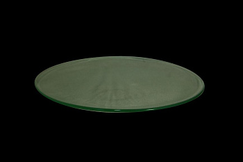Блюдо для подачи круглое d=300 мм. стекло 3D /1/12/
