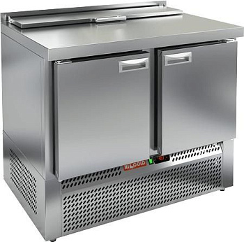 Стол холодильный для салатов SLE2-11/GN (1/6) Hicold