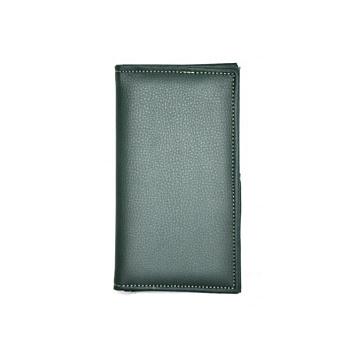 Папка для счетов 22*11см 2-х стор. кож.зам. зеленая /1/ Под заказ Папка для счетов 22*11см 2-х стор. кож.зам. зеленая /1/ Под заказ