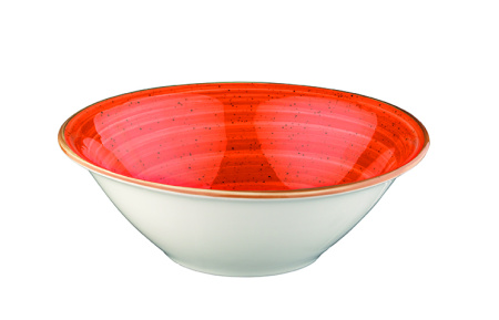 Салатник d=200 мм. 900 мл. h=70 мм. Терракота, форма Гурмэ Bonna /1/6/450/