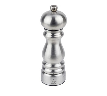 Мельница для перца h=18 см. нерж. Париж Peugeot /1/6/ 