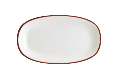 Блюдо овальное 240*140 мм. Линеа Бургундия, форма Гурмэ Bonna /1/12/1164/