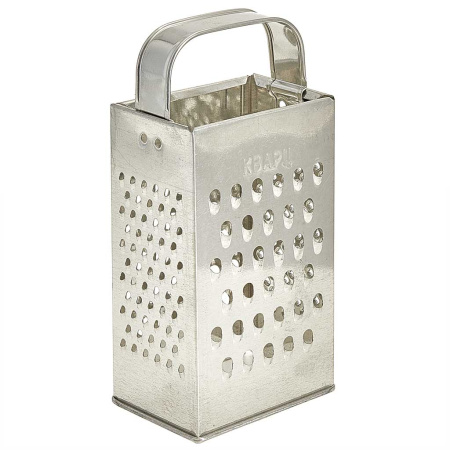 Терка 4-х гранная 18,2 см. белая жесть /1/