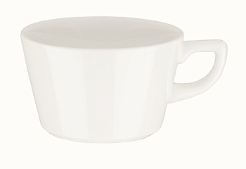 Чашка 250 мл. чайная d=100 мм. h=62 мм. Белый (блюдце 62958) Bonna /1/6/708/ ЛЕТО
