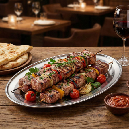 Блюдо овальное нерж. 41*29 см. MGsteel /1/36/ АКЦИЯ