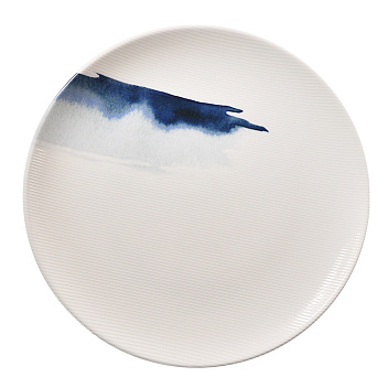 Тарелка d=300 мм. Блю Вэйв, форма Гурмэ Bonna /1/6/372/ Тарелка d=300 мм. Блю Вэйв, форма Гурмэ Bonna /1/6/372/