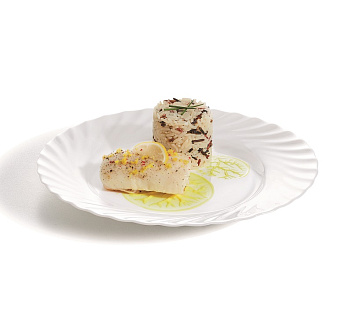 Тарелка d=245 мм. h=20 мм. Трианон (V9579) /6/36/1512/