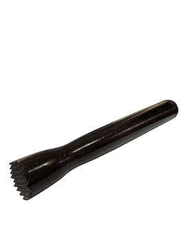 Мадлер АБС-пластик 21 см. черный, поверхность решетка MGprof /1/ 