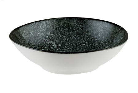 Салатник d=180 мм. 470 мл. h=55 мм. Черный Космос, форма Ваго Bonna /1/12/ Салатник d=180 мм. 470 мл. h=55 мм. Черный Космос, форма Ваго Bonna /1/12/