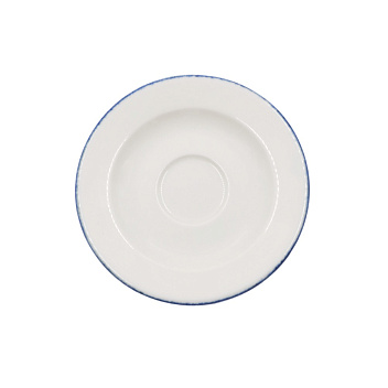 Блюдце d=120 мм. Ретро синий край (чашка 70698), форма Банкет Bonna /1/6/3648/ ВДОХНОВЕНИЕ