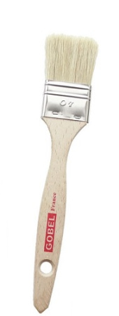 Кисточка кондитерская натур. щетина 23*4 Tellier /1/3/