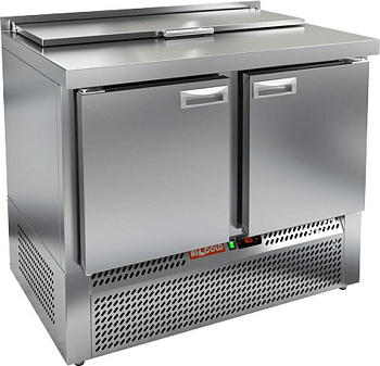Стол холодильный для салатов SLE1-11/GN (1/3) Hicold