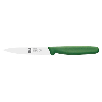 Нож для овощей  90/190 мм. зеленый Junior Icel /1/