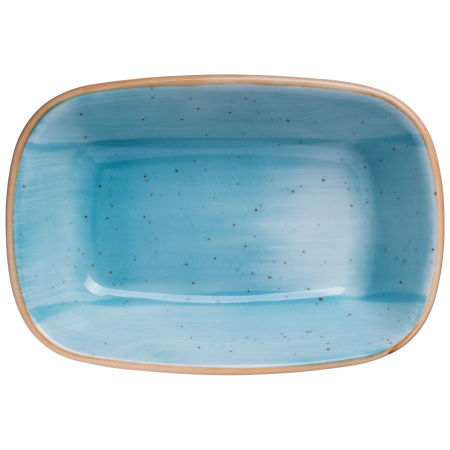 Салатник 170*115 мм. 275 мл. h=40 мм. касалетка Аква, форма Гурмэ Bonna /1/12/1680/