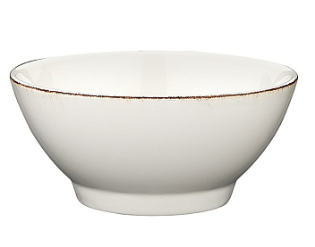 Салатник d=120 мм. 290 мл. h=56 мм. Ретро коричневый край Bonna /1/12/1116/ ВДОХНОВЕНИЕ