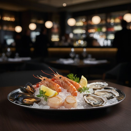 Блюдо для подачи d=410 мм. нерж. Abert /1/