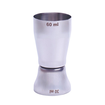 Джиггер 30/60 мл. d=43/43 мм. h=88 мм. нерж. MGsteel /1/288/ АКЦИЯ