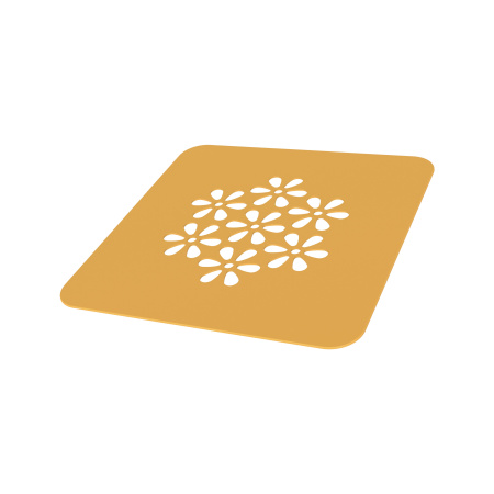 Трафарет для декора блюд d=100 мм. h=1 мм. Сакура силикон Silikomart /2/10/