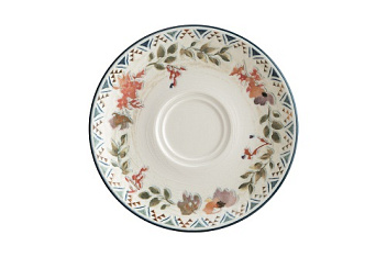 Блюдце d=160 мм. Спринг (чашка 68398, 79503), форма Гурмэ Bonna /1/6/1848/ АКЦИЯ