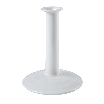 Ваза для цветов h=150 мм. Белый Хало широкая полоска Bonna /1/12/ Ваза для цветов h=150 мм. Белый Хало широкая полоска Bonna /1/12/