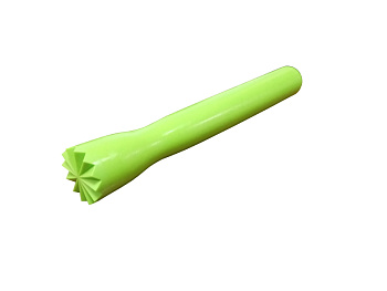Мадлер АБС-пластик 21 см. зеленый, поверхность звезда MGprof /1/ 