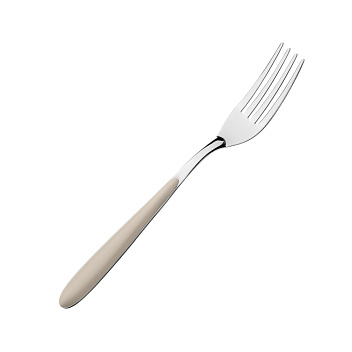 Вилка столовая Мастер 18/0  2 мм 19,5 см. бежевый Abert /12/