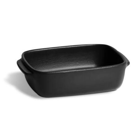 Форма для запекания и подачи  550 мл. 165*125 мм. h=50 мм. с ушками черная керам Emile Henry /1/3/