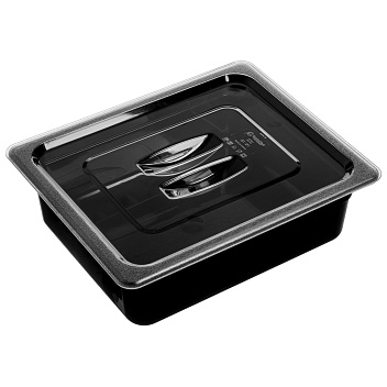 Крышка для гастроем.нерж 1/2 поликарб.прозрач. (-40/+99С) (гастр.39064,39065,39066,39067,39068,39069) GP/1/24/