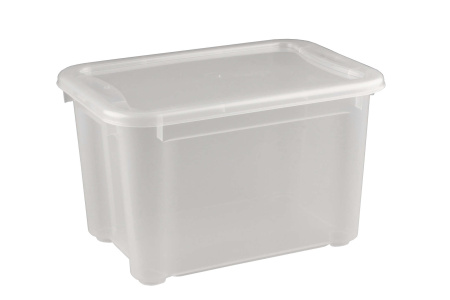 Контейнер для продуктов прямоуг.  5,5 л. 27,3*19*17 см. п/п Кристалл /1/6/20/