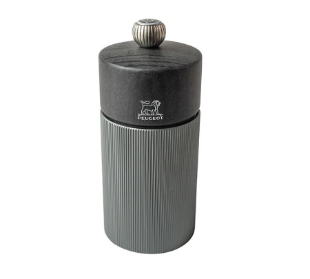 Мельница для соли h=12 см. графитовая бук, алюм. Лайн Peugeot /1/6/