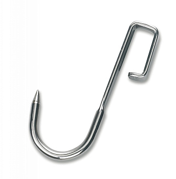 Крюк для мяса l=11 см. d=3,5 см. нерж. (50 кг) Icel /1/ АКЦИЯ