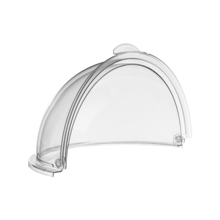 Крышка для подносов,корзин d=40 см. h=20 см. с ручками, поликарбонат, прозрачная GP /1/6/ 