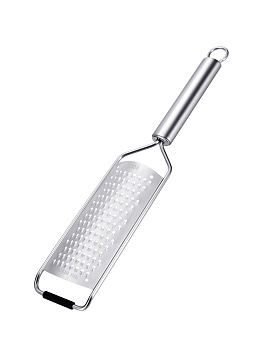 Терка с ручкой 32,4 см. раб. часть 13*6,4 см. мелкая выпуклая /1/100/ Терка с ручкой 32,4 см. раб. часть 13*6,4 см. мелкая выпуклая /1/100/