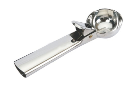 Ложка для мороженого d=50 мм. 40 мл. с механизм. алюм. MGsteel /1/72/