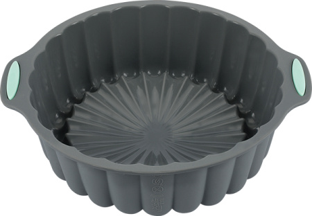 Форма для выпечки d=19,5 см. h=6 см. силикон /1/100/