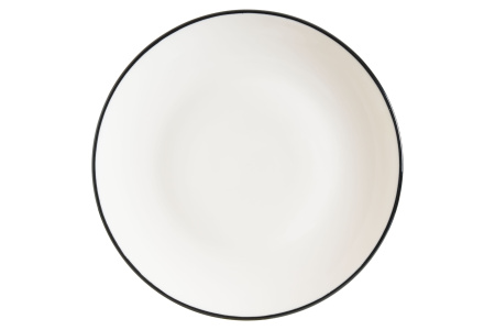 Тарелка d=270 мм. Линеа Черный, форма Гурмэ Bonna /1/12/624/