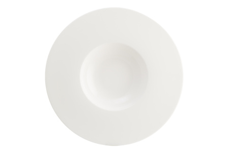 Тарелка для пасты d=300 мм.  360 мл. Белый, форма Нит Bonna /1/6/336/ ЛЕТО