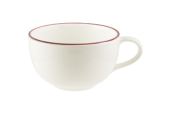 Чашка 250 мл. чайная d=96 мм. h=56 мм. Линеа Бургундия (блюдце 78038), Bonna /1/6/708/768/ Чашка 250 мл. чайная d=96 мм. h=56 мм. Линеа Бургундия (блюдце 78038), Bonna /1/6/708/768/