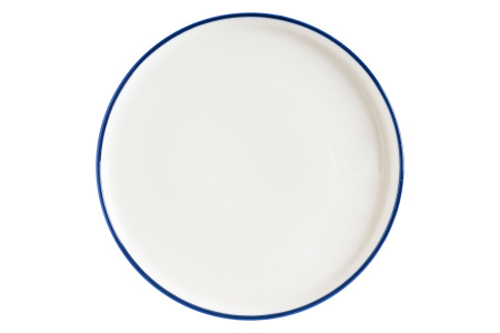 Тарелка d=250 мм. Линеа Синий, форма Хюгге Bonna /1/6/