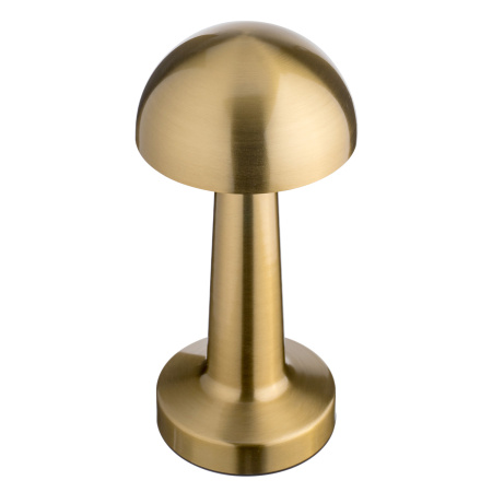 Лампа настольная d=10 см. h=24 см. 3 цвета, сенсорная регулировка яркости, нерж., золотая LED SIMPLE III MGline /1/20/