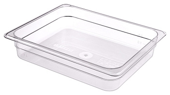 Гастроемкость 1/2 h= 65 мм. 325*265 мм. 3,8 л. поликарб. прозрач. /1/14/