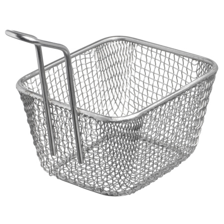 Корзинка для подачи прямоугольная 100*80 мм. h=60 мм. 400 мл. нерж. MGsteel /1/6/144/