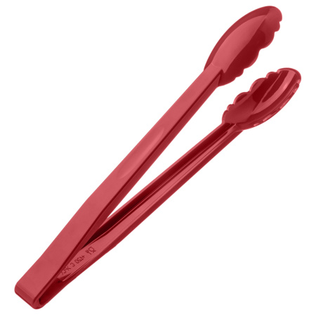 Щипцы универсальные 30 см. красные поликарбонат (до +120°C) MGprof /1/20/ 