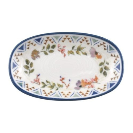 Блюдо овальное 150*85 мм. Спринг, форма Гурмэ Bonna /1/12/3168 Блюдо овальное 150*85 мм. Спринг, форма Гурмэ Bonna /1/12/3168