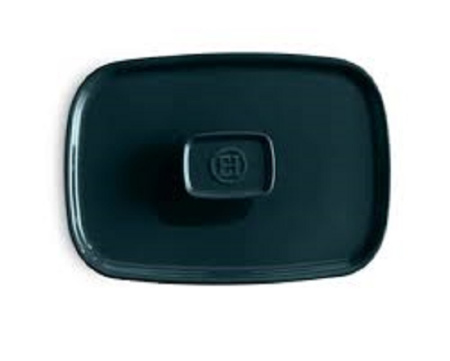 Крышка 30,5*22,5 см. для формы для запекания (форма 73793) прямоуг. синяя керам Emile Henry /1/3/