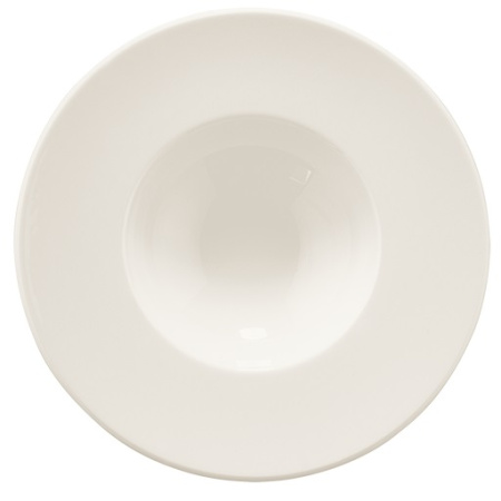 Тарелка для пасты d=280 мм.  400 мл. Белый, форма Банкет Bonna /1/6/396/ ЛЕТО