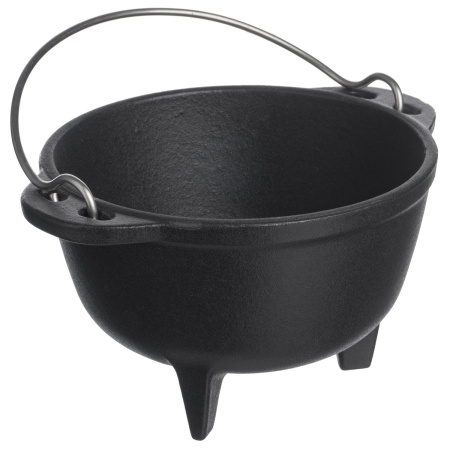 Кастрюя-котелок порц. 460 мл. d=120 мм. h=80 мм. чугун /1/